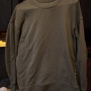 Lululemon Oversized Crew - size 2 Smoked Spruce